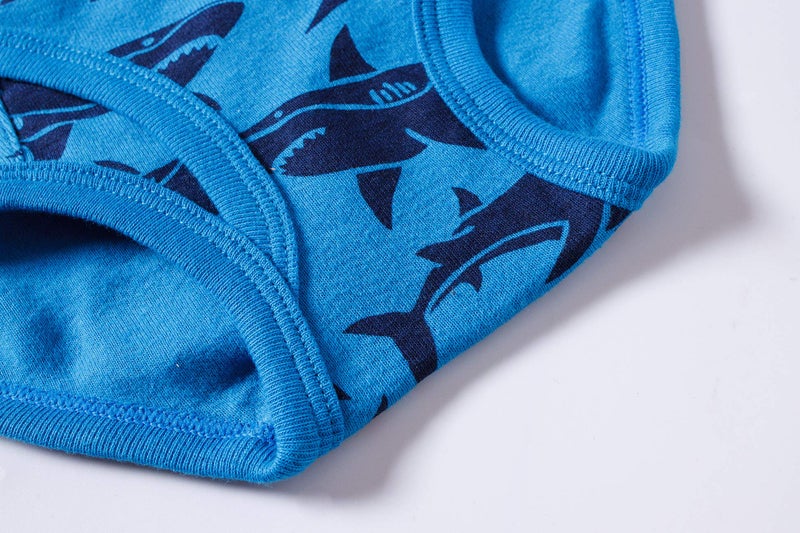 Boboking Little Boys Briefs Dinosaur Truck Toddler Kids Underwear (Pack of 6) 3/4T - Image 3